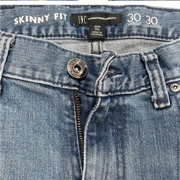 30x29 Women’s INC International Concepts Skinny fit Light Wash Jeans - Picture 11 of 14
